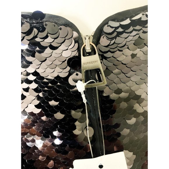 Authentic Burberry Oana Tape-Trimmed Sequin Dress - Picture 7 of 15